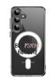 Case for Samsung Galaxy S24 Plus Compatible with MagSafe, Shockproof Bumper Cover cute psycho
