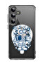 Case for Samsung Galaxy S24 Plus Compatible with MagSafe, Shockproof Cover Cow astronaut