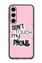 Protective Case Anti Scratch Shock Proof Bumper Cover For Samsung Galaxy S24 FE Dont Touch my phone