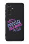 Protective Liquid Silicone Case For Samsung Galaxy S24 Plus (Black) - Dont rush the Process