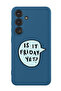 Protective Liquid Silicone Shockproof Case For Samsung Galaxy S24 Plus (Blue) - Friday Yet