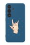 Protective Liquid Silicone Shockproof Case For Samsung Galaxy S24 Plus (Blue) - Army