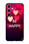 Protective Case Anti Scratch Shock Proof Bumper Cover For Samsung Galaxy S24 Plus Be Happy