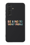 Protective Liquid Silicone Shockproof Case For Samsung Galaxy S24 Plus (Black) - Be kind