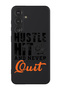 Protective Liquid Silicone Case For Samsung Galaxy S24 Plus (Black) - Hustle hit & never quit black