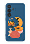 Protective Liquid Silicone Shockproof Case For Samsung Galaxy S24 Plus (Blue) - Vase inlight