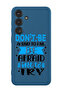Protective Liquid Silicone Shockproof Case For Samsung Galaxy S24 Plus (Blue) - Dont be afraid