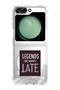Case for Samsung Galaxy Z Flip 6 Compatible with MagSafe, Shockproof Bumper Case legends are always