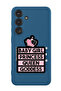 Protective Liquid Silicone Shockproof Case For Samsung Galaxy S24 Plus (Blue) - Baby Girl Princess