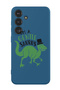 Protective Liquid Silicone Shockproof Case For Samsung Galaxy S24 Plus (Blue) - I am a gentlesaurus