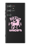 Protective Liquid Silicone Shockproof Case For Samsung Galaxy S24 Ultra (Black) - Believe in unicorn