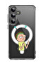 Case for Samsung Galaxy S24 6.2-inch Compatible with MagSafe, Shockproof Phone Bumper Cover Rick