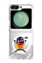 Case for Samsung Galaxy Z Flip 5 Compatible with MagSafe, Shockproof Bumper Case Rock Star Fan