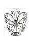 Imported Metal Black Color 26X28Cm Earring Stand - 2