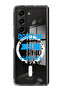 Case for Samsung Galaxy Z Fold 5 Compatible with MagSafe, Shockproof Bumper Case Dont be afraid