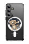 Case for Samsung Galaxy S24 6.2-inch Compatible with MagSafe, Shockproof Phone Bumper Cover dab dog