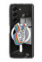 Case for Samsung Galaxy Z Fold 5 Compatible with MagSafe, Shockproof Phone Bumper Cover Peace symbol