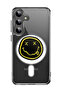 Case for Samsung Galaxy S24 Plus Compatible with MagSafe, Shockproof Bumper Cover Smiley (2)