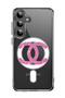 Case for Samsung Galaxy S24 Compatible with MagSafe, Shockproof Bumper Cover Channe l Logo