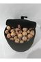 Black Lid Basket Multi-Purpose Basket Bathroom and Kitchen Organizer Bread Pot Potato Onion Pot Flower Pot - 2