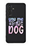 Protective Liquid Silicone Shockproof Case For Samsung Galaxy S24 Plus (Black) - You me & the dog