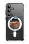 Case for Samsung Galaxy S24 Plus Compatible with MagSafe, Shockproof Cover maliby surf shock