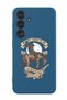 Protective Liquid Silicone Shockproof Case For Samsung Galaxy S24 Plus (Blue) - Wild west cowboy