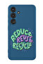 Protective Liquid Silicone Shockproof Case For Samsung Galaxy S24 Plus (Blue) - Reuse reduce