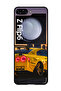 Protective Case Anti Scratch Shock Proof Bumper Cover For Samsung Galaxy Z Flip 6 Nissan GTR Car