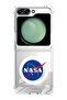 Case for Samsung Galaxy Z Flip 5 Compatible with MagSafe, Shockproof Phone Bumper Cover Nasa CLassic