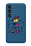 Protective Liquid Silicone Shockproof Case For Samsung Galaxy S24 Plus (Blue) - I am so sweet