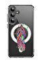Case for Samsung Galaxy S24 Plus Compatible with MagSafe, Shockproof Bumper Cover Feather copy