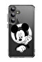 Case for Samsung Galaxy S24 6.2-inch Compatible with MagSafe, Shockproof Phone Bumper Cover Mickey
