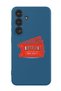 Protective Liquid Silicone Shockproof Case For Samsung Galaxy S24 Plus (Blue) - Netflix ticket
