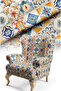 Modern Chinese Patterned Digital Printed Babyface Upholstery Seat Fabric. Premium Fabric