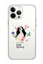 Case for iPhone 14 Pro 6.1-inch Compatible with MagSafe, Shockproof Phone Bumper Cover Hello Spring