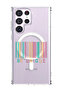 Case for Samsung Galaxy S23 Ultra Compatible with MagSafe, Shockproof Bumper Case Be unique