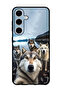 Protective Case Anti Scratch Shock Proof Bumper Cover For Samsung Galaxy S24 Plus Wolf Selfie