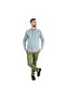 Men's Wrinkle-Free Long Sleeve Cotton Oxford Shirt - 2