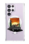 Case for Samsung Galaxy S23 Ultra Compatible with MagSafe, Shockproof Bumper Case Car horse