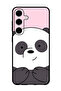Protective Case Anti Scratch Shock Proof Bumper Cover For Samsung Galaxy S24 Panda Smiling