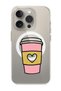 Case for iPhone 15 Pro Max Compatible with MagSafe, Shockproof Phone Bumper Cover Coffee Mug