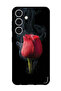 Protective Case Anti Scratch Shock Proof Bumper Cover For Samsung Galaxy S24 Plus Red Rose