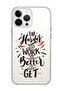 Case for iPhone 14 Pro 6.1-inch Compatible with MagSafe, Shockproof Bumper Case Harder you work