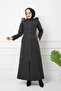 WOMEN'S FULL-Length LINED HOODED CUSTOM COTTON COAT - 3
