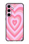 Protective Case Anti Scratch Shock Proof Bumper Cover For Samsung Galaxy S24 Plus Pink Heart