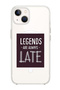 Case for iPhone 14 Plus Compatible with MagSafe, Shockproof Bumper Case legends are always