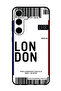 Protective Case For Samsung Galaxy S24 Plus London boarding pass