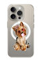 Case for iPhone 15 Pro Max Compatible with MagSafe, Shockproof Bumper Case Dog with bubble