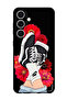Protective Case Anti Scratch Shock Proof Bumper Cover For Samsung Galaxy S24 Plus Feet & Red Flower